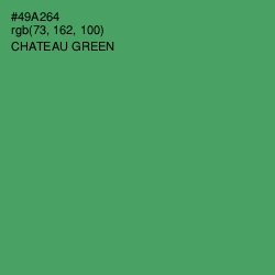 #49A264 - Chateau Green Color Image